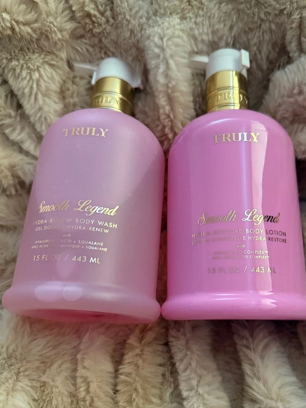 TRULY Smooth Legend Pink Hydra-Restore Body Lotion & Wash